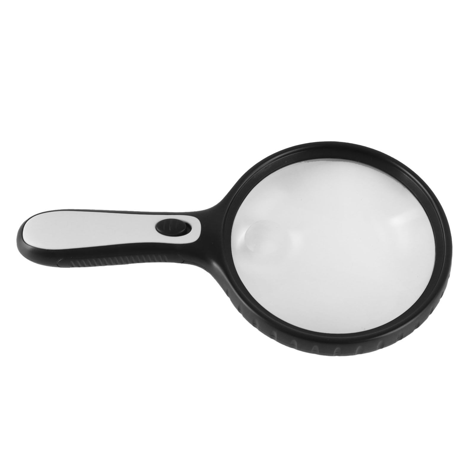 Magnifying Glass Professional Large Viewing Area Evenly Lit Handheld Magnifying Glass with 4 LED Lights — image 6