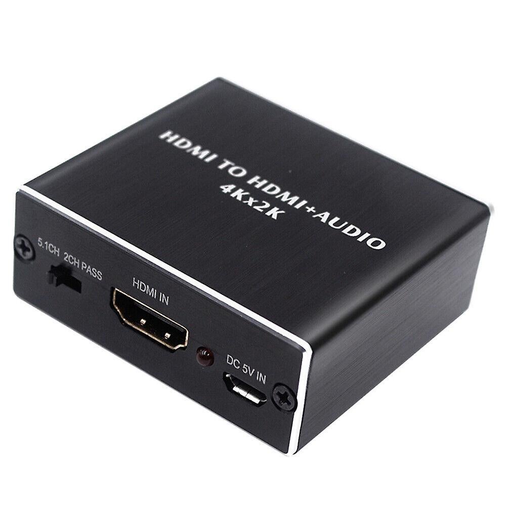 4K HDMI Audio Extractor Converter to HDMI + Optical SPDIF + 3.5mm — image 5