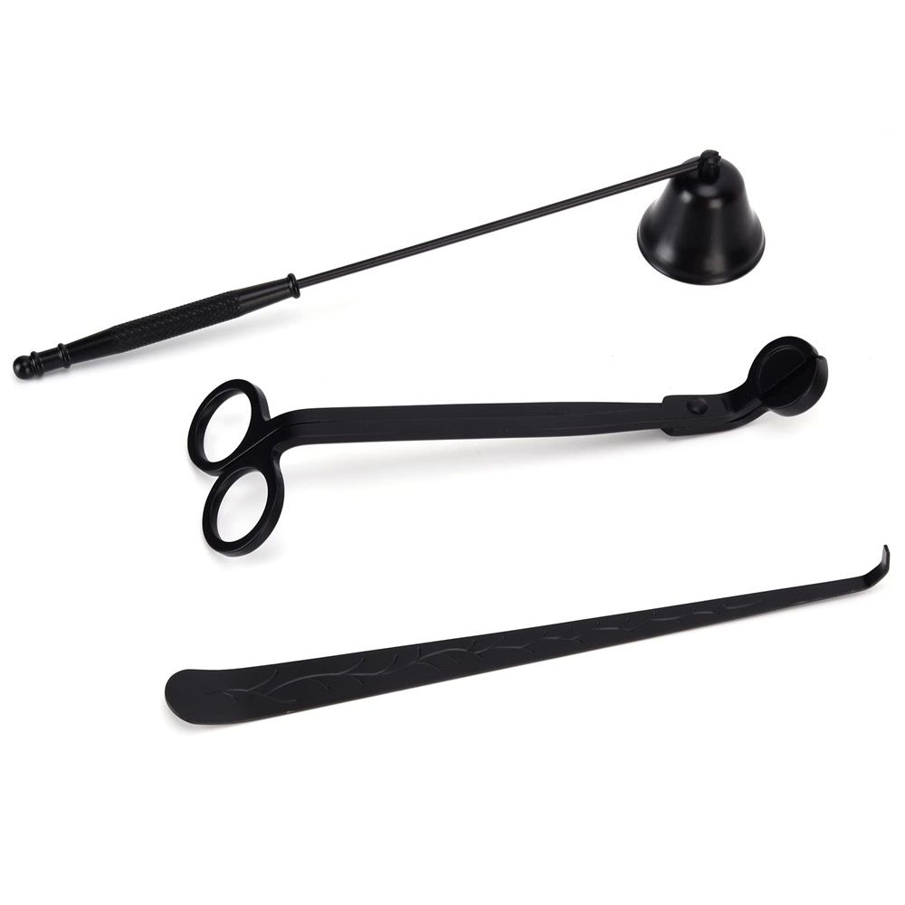 Candle Wick Dipper Accessory Set - Black