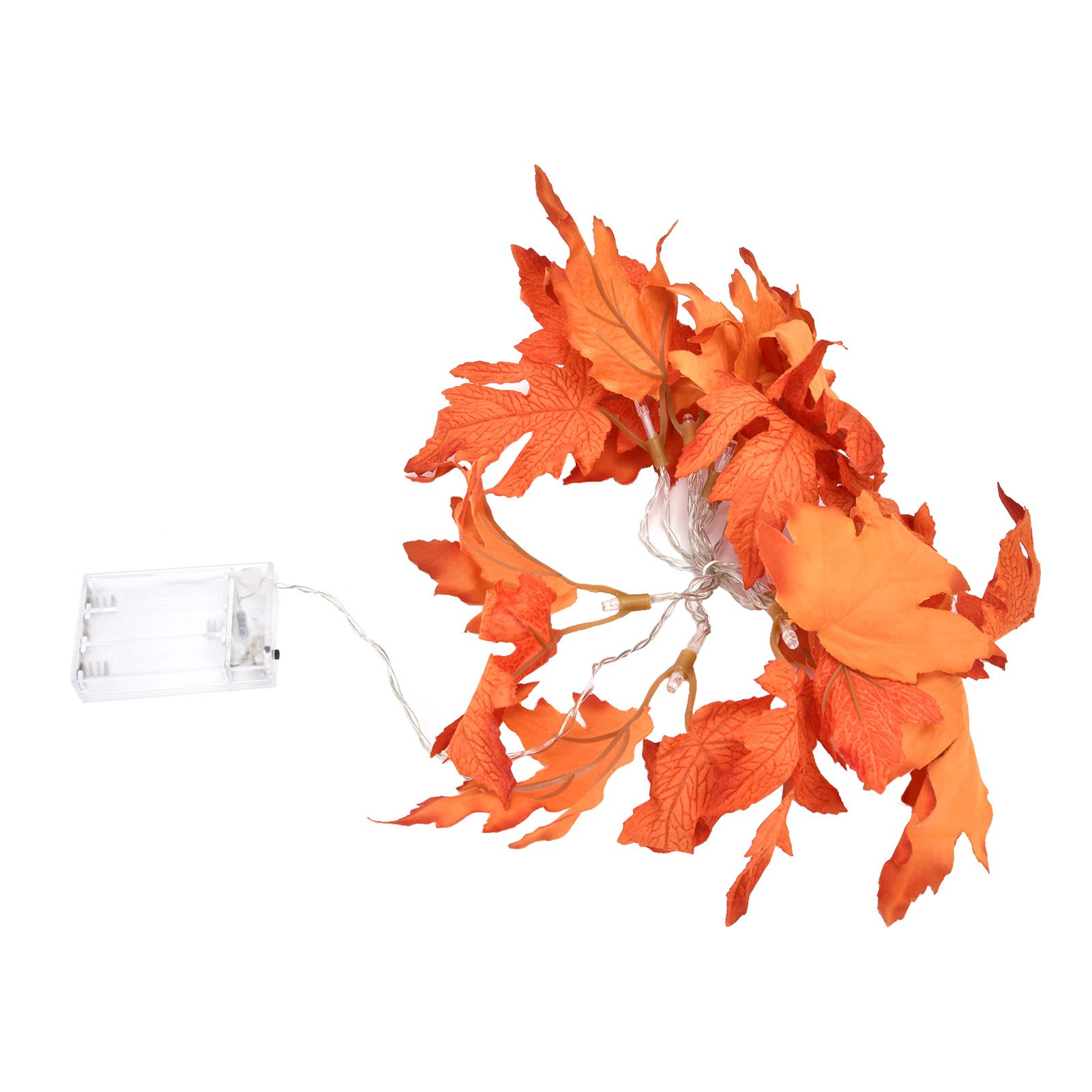 10LED Maple Leaves String Light LED Decorative String Light for Home Holiday Indoor Decor — image 6