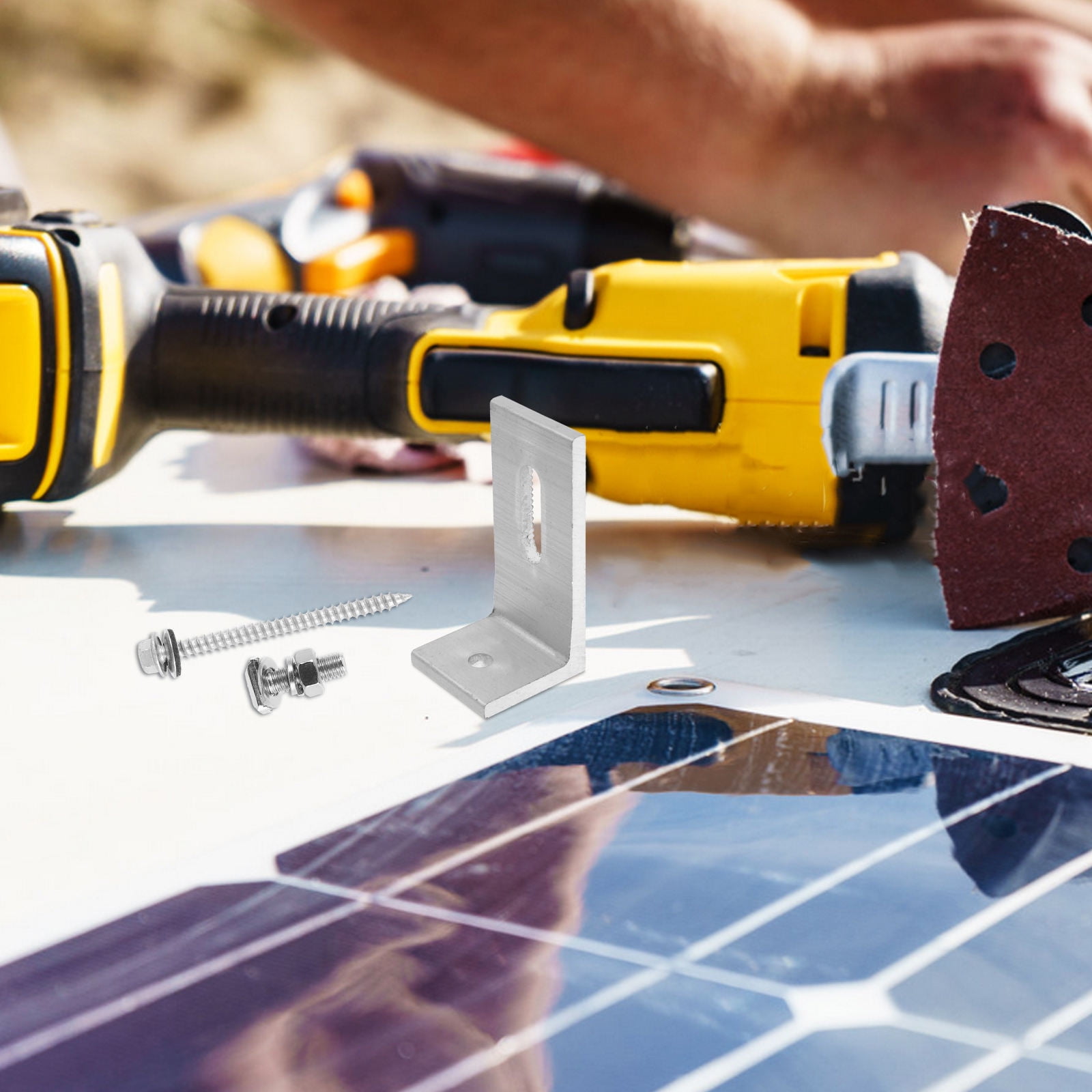 Aluminum Alloy Solar Panel Mounting 1 Set L Shaped For Rv Roof Installation And Support โ image 4