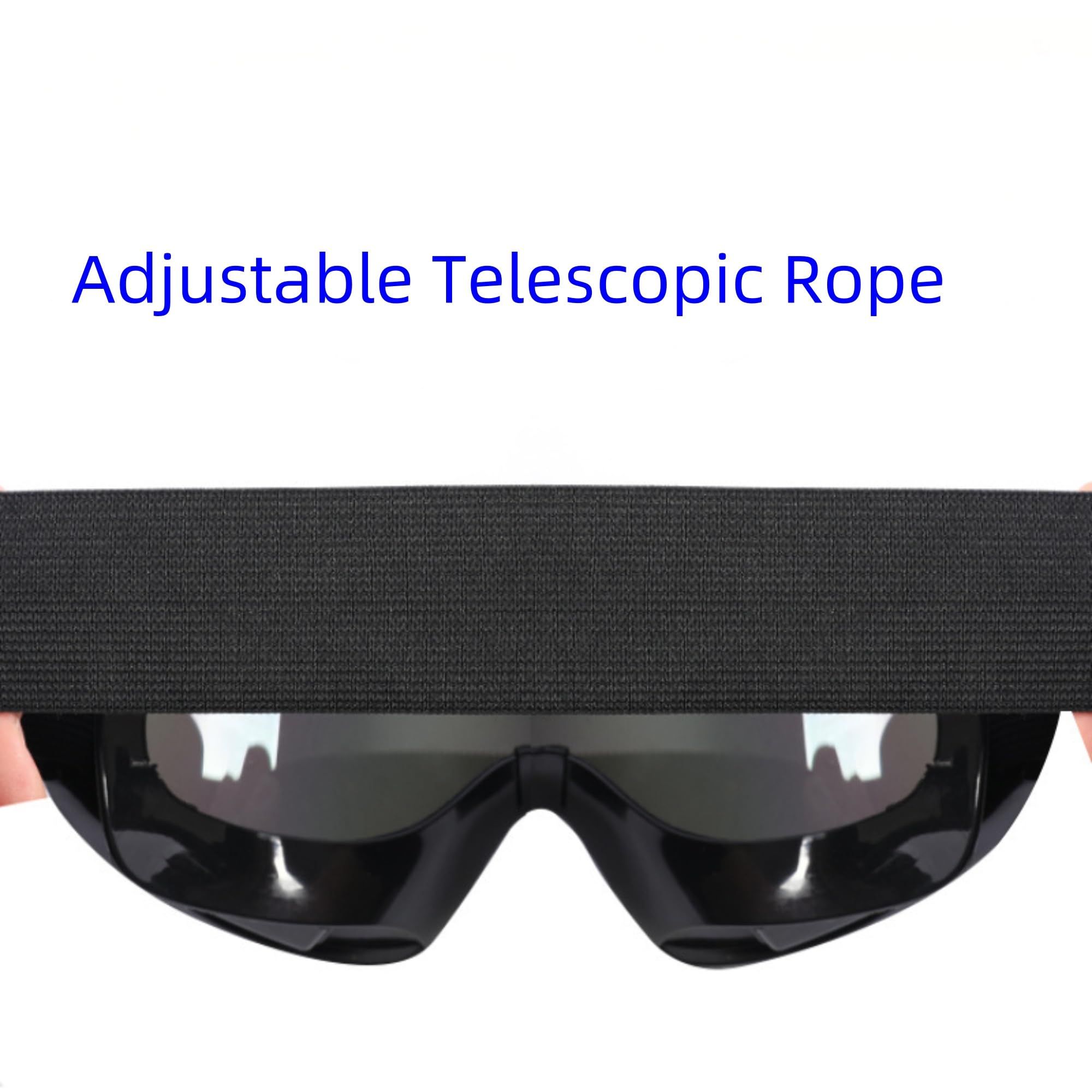 Dog Sunglasses Large Breed with Adjustable Strap UV Protection,Dog Glasses Pet Goggles Wind Protection Dust Protection — image 3