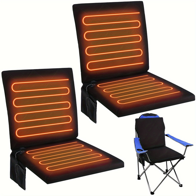 Portable Heated Foldable Seat Cushion with USB Power — image 4