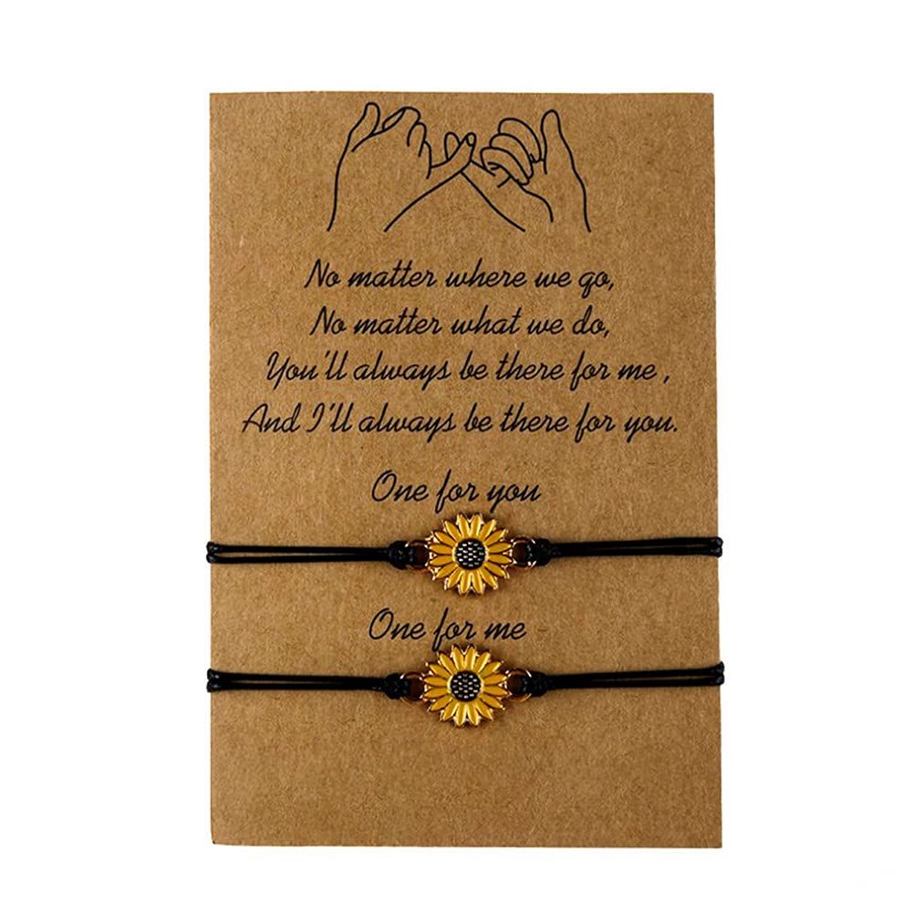 Anniversary Christmas Gift for Couples Friends Matching Relationship Friendship Bracelets for Husband Wife Best Friends Bracelet