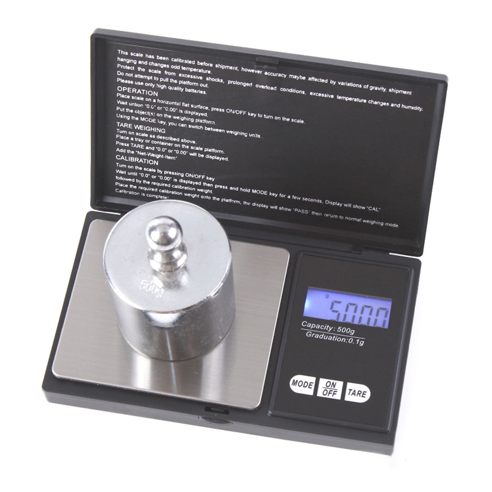 High Accuracy Balance Jewelry Weight Electronic Scales Food Steelyard with LCD Screen Display 200g/0.01g โ image 6