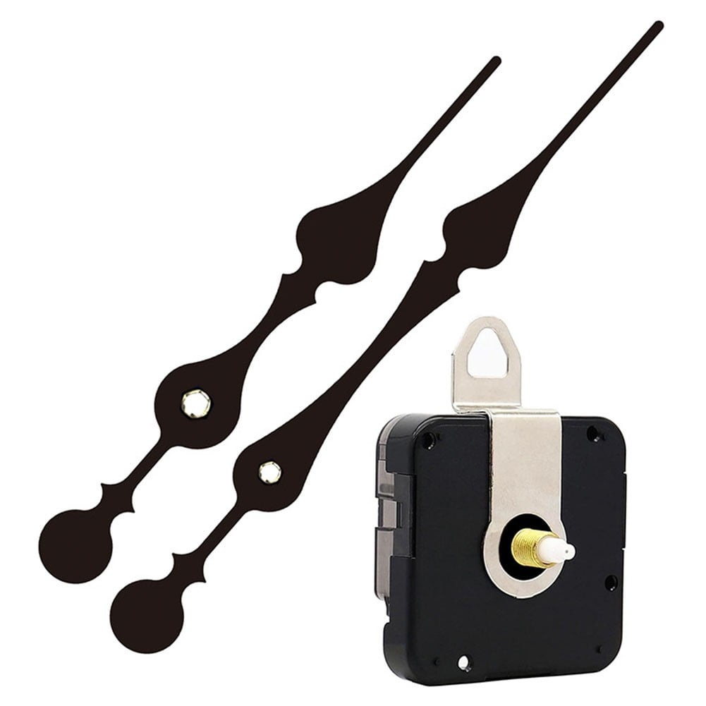 Quality Silent Quartz Diy Mechanism Movement Kit Large Long Hands Clock Movement High Torque Wall Clock Accessories Black E Smile Home A — image 2