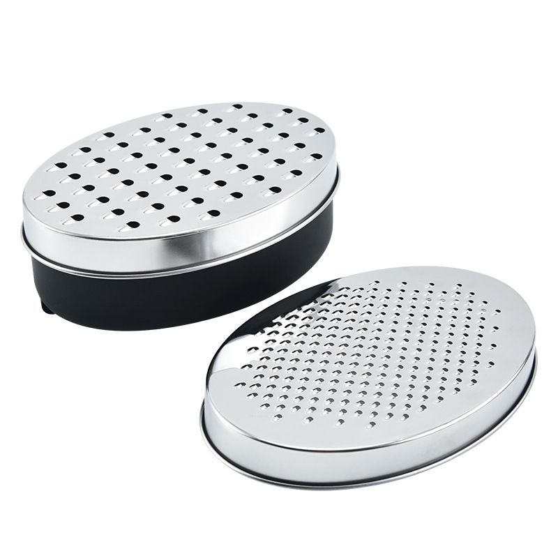 Cheese Grater Citrus Lemon Zester with Food Storage Container & Lid - Perfect For Soft Cheddar Cheeses, Ginger, Vegetables,Butter