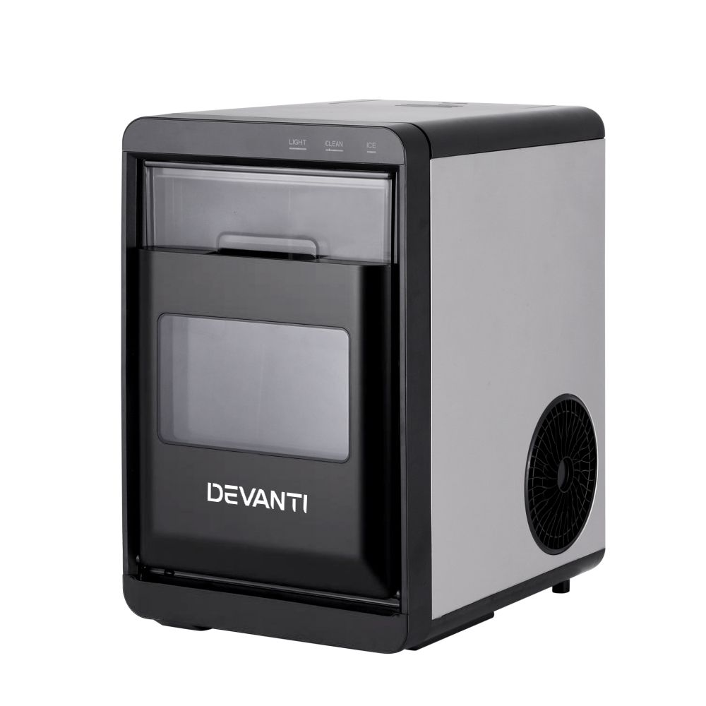 Devanti Ice Maker Machine 20kg Chewable Nugget Ice Countertop w/Self Cleaning — image 4