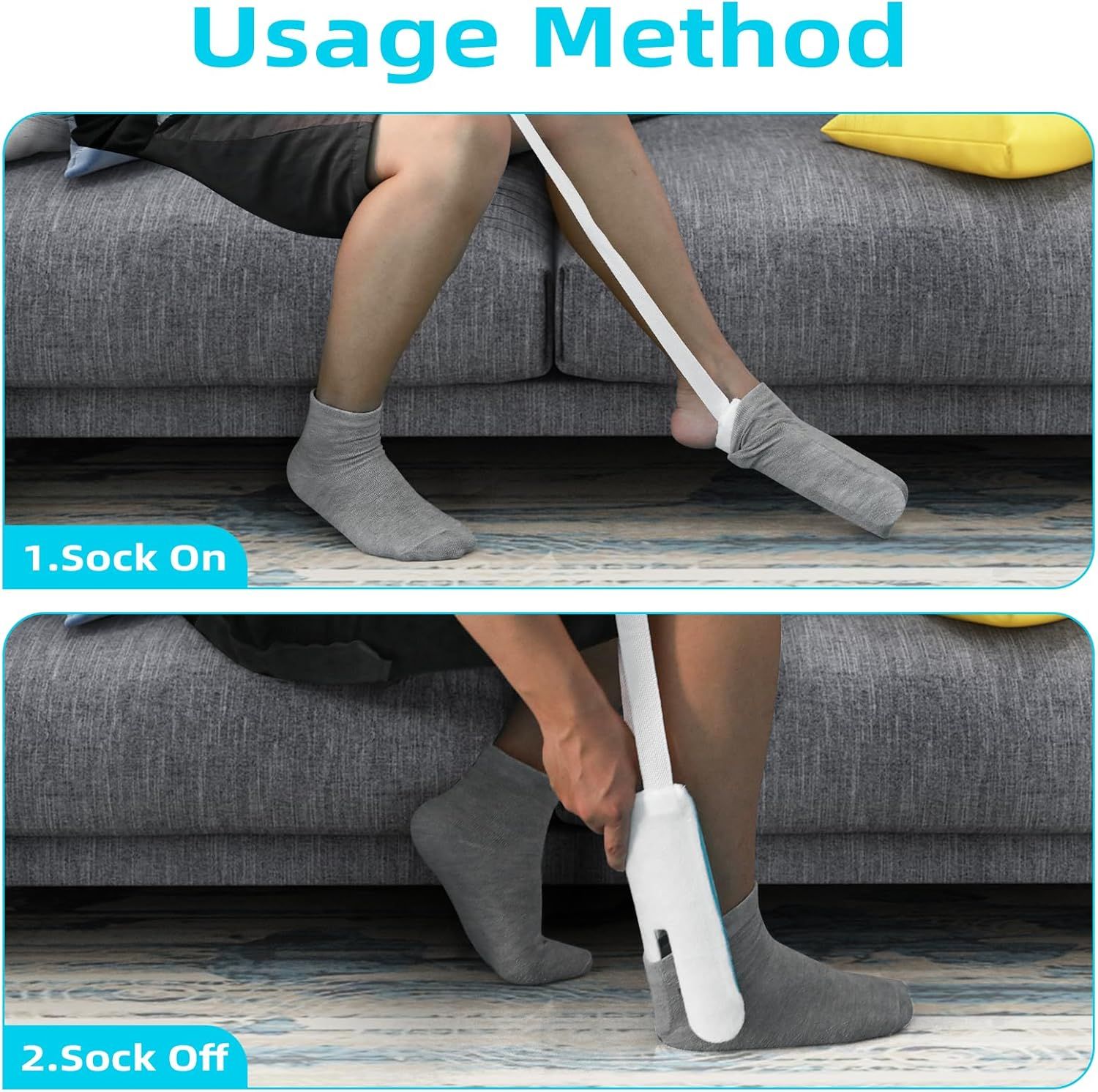 Sock Aids for Putting and Off Socks — image 3