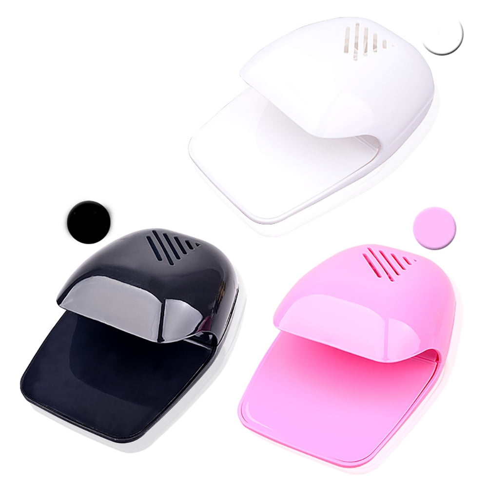 Portable Finger Toe Nail Polish Dryer Drying Blow Fan Manicure Art Tool Machine Black โ image 5