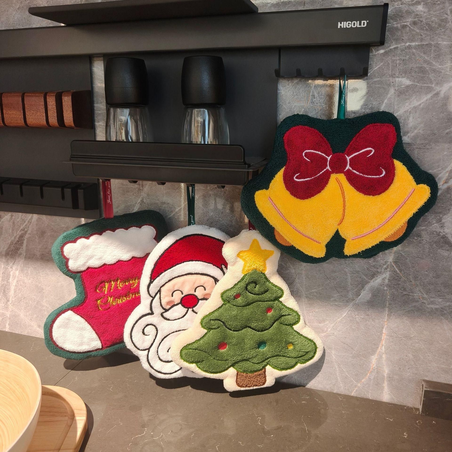 2Pcs White Beard Santa Claus Ornament — image 5