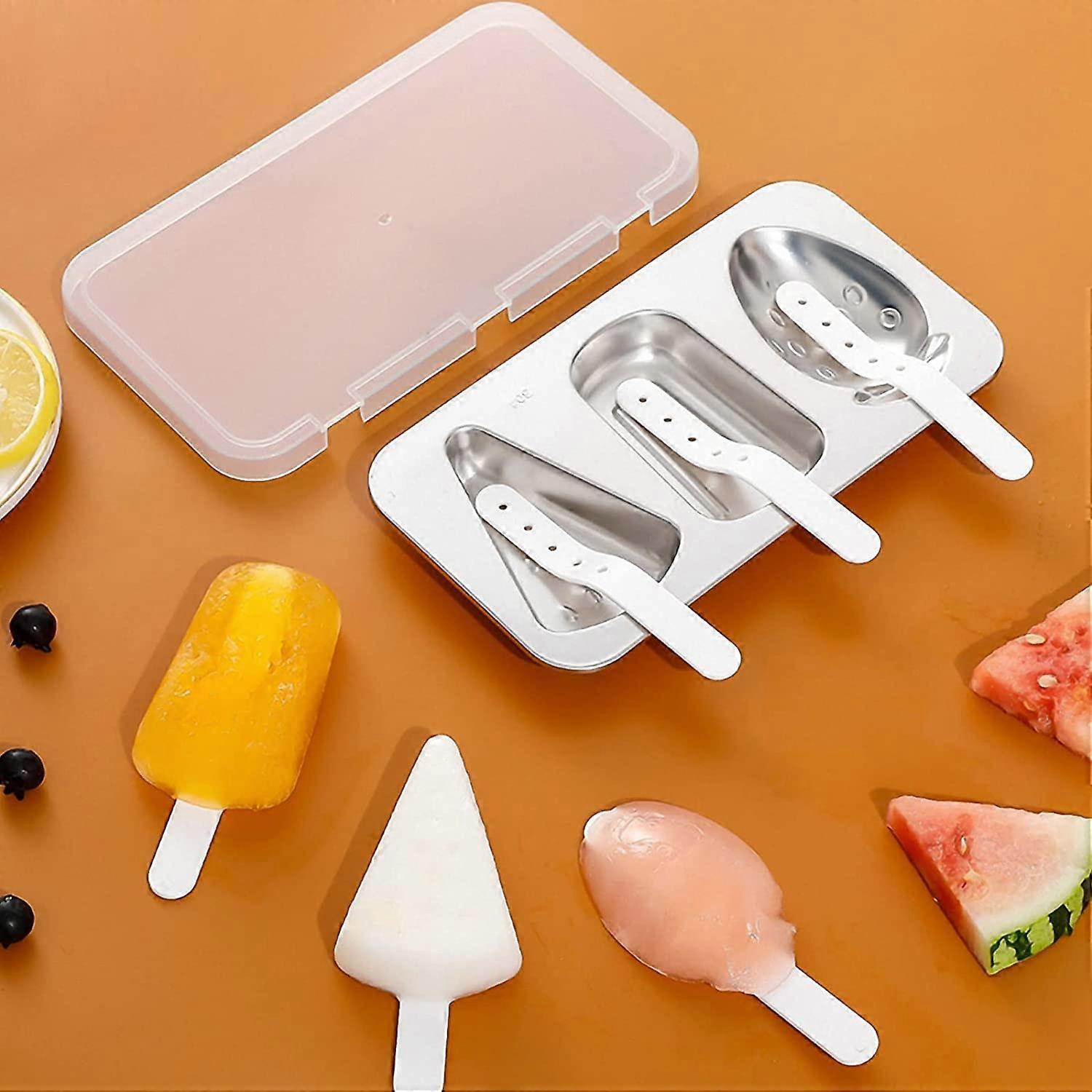 Stainless Steel Popsicle Molds - BPA-Free Reusable Set with Sticks & Lids — image 5