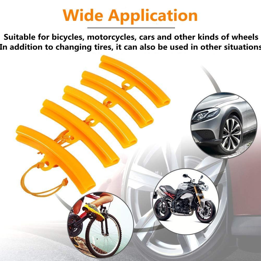 Rim Protector Tire Changer 5pcs Car Wheel Changing Rim Savers 15cm Motorcycle Tire Changer Rim Protector Rim Guard Tyre โ image 4