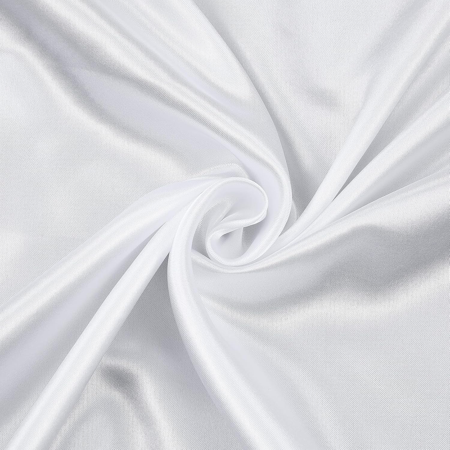 Xindojuz White Head Scarf for Women Girls, Silk Satin Neck Scarf for Hair Women's Scarves, Fashion Square Bandana Purse Scarves for Handbags Sleeping Wrapping β image 4