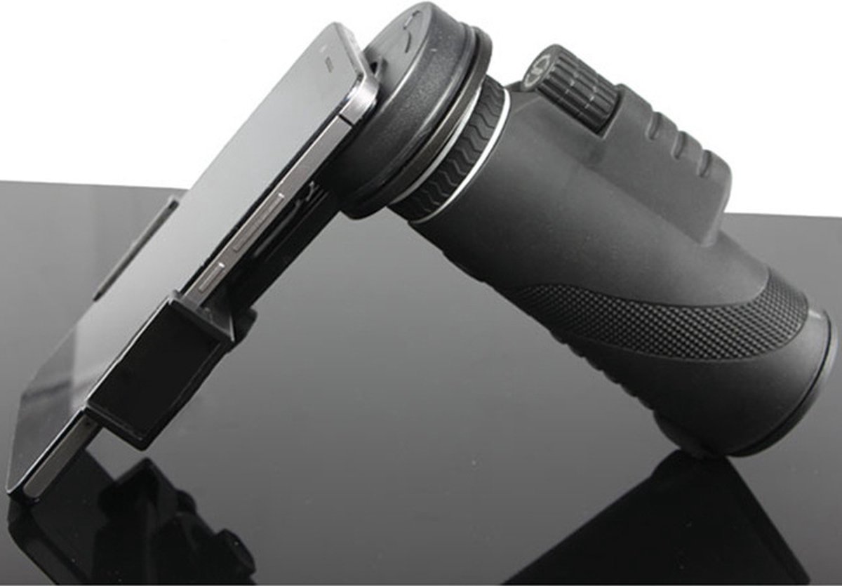 Smartphone Holder - Mobile Phone Adapter Mount - Smartphone Photography Accessory - Phone Camera Lens Set - Clip-On Design - for spotter's/binoculars/telescope — image 4