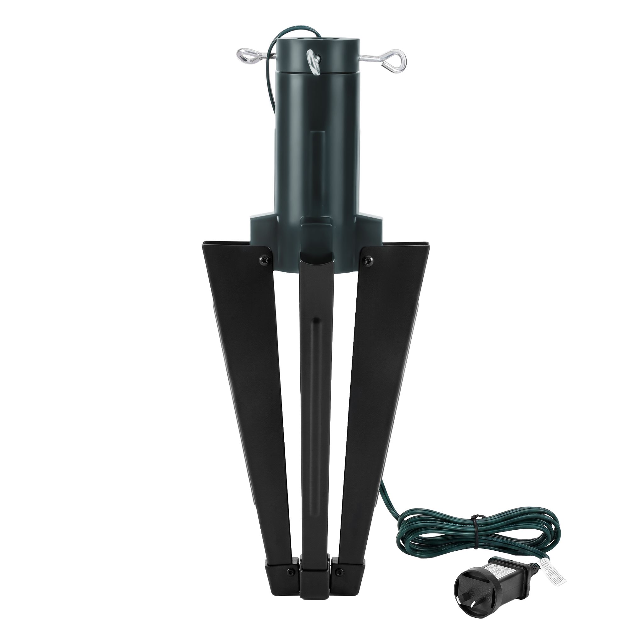 Jingle Jollys Christmas Tree Stand 360° Rotating for Xmas Tree Up to 2.7M with Remote Control — image 3