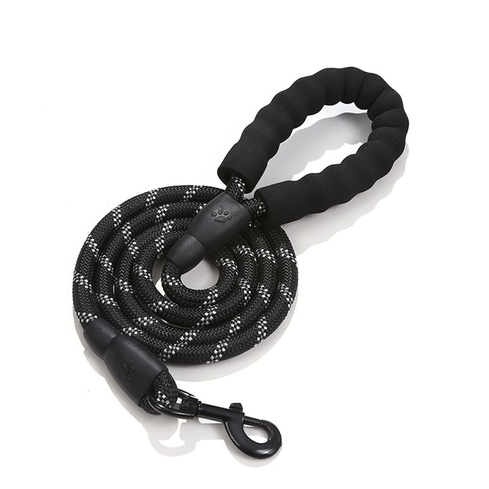 Sturdy dog skin super heavy climbing rope, comfortable padded handle, high reflective thread dog chain