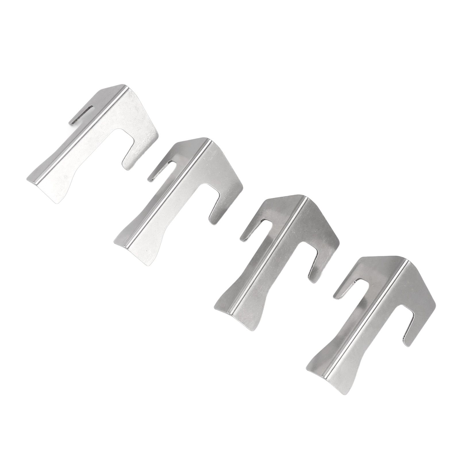 4 PCS Grill Heat Plate Spacers Easy To Install Rustproof Universal Stainless Steel Grill Flame Tamers Burner Covers — image 3