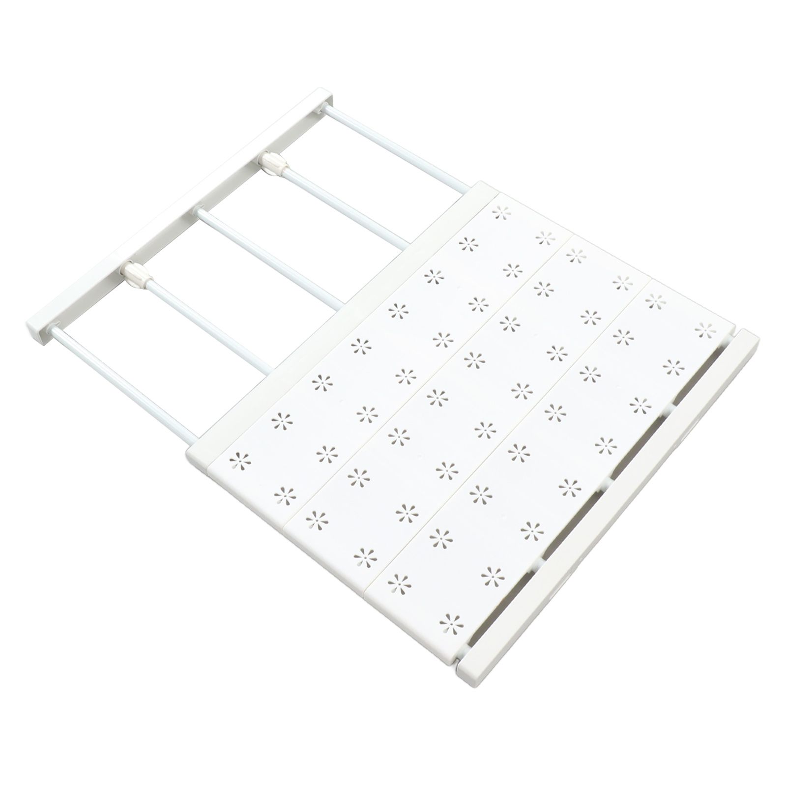 Expandable Closet Shelf Space Saving Punch Free Strong Bearing Capacity Wardrobe Clothes Dividers for Home 38-60cm/15.0-23.6in — image 3