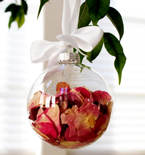 4 x Glass Bauble 10cm Diameter Round Clear with Silver Cap - table or tree centrepice personal memory theme craft gift โ image 3