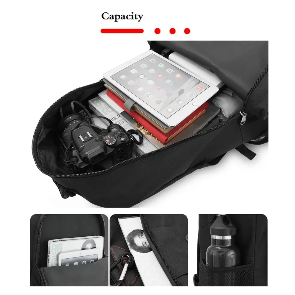 60L Travel Boarding Backpack Outdoor Trekking Luggage Hiking Camping Rucksack Large Capacity Storage Backpack(Khaki) — image 5