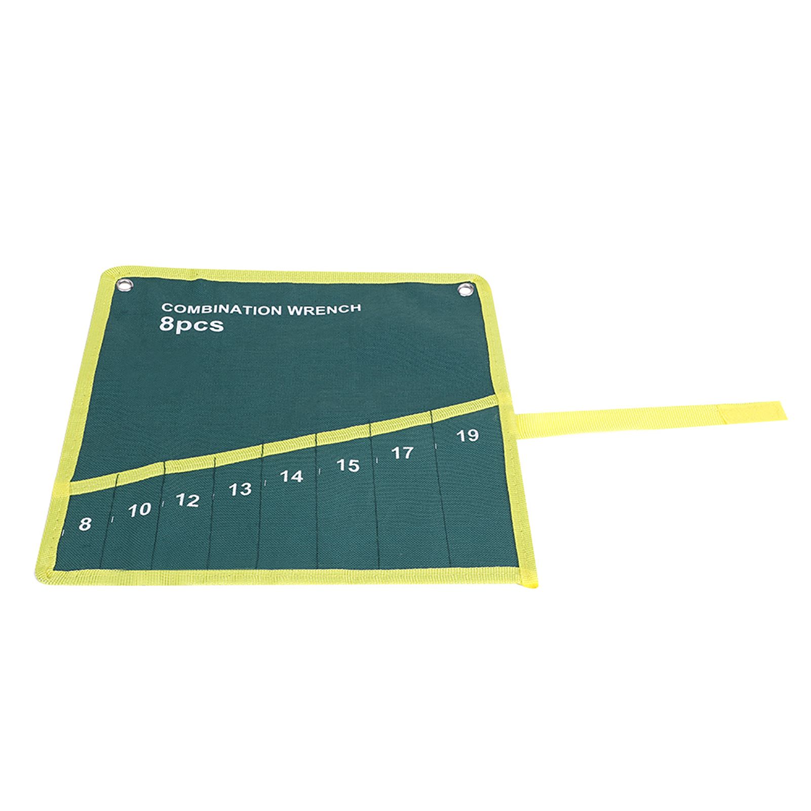 Multi Pocket Canvas Roll Up Tools Storage Bag Spanner Plier Wrench Holder Organizer (8 Pockets) — image 2