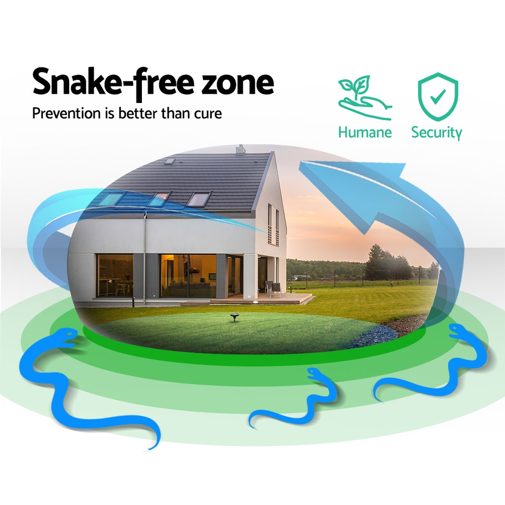 Gardeon Snake Repeller 8X Ultrasonic Solar Powered โ image 4