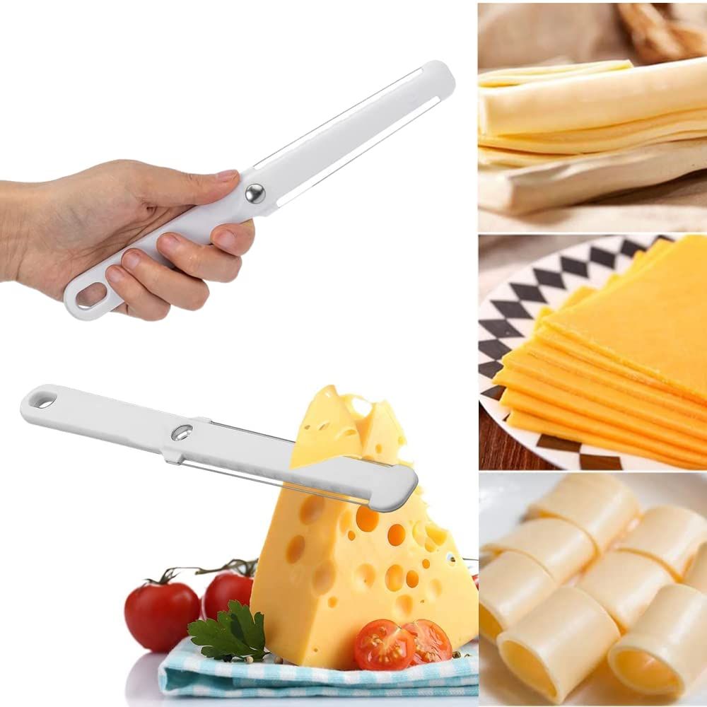 4 PCS Cheese Slicer Multifunctional Cheese Butter Slicer Cheese Knife Cheese Cutter for Block Cheese โ image 4