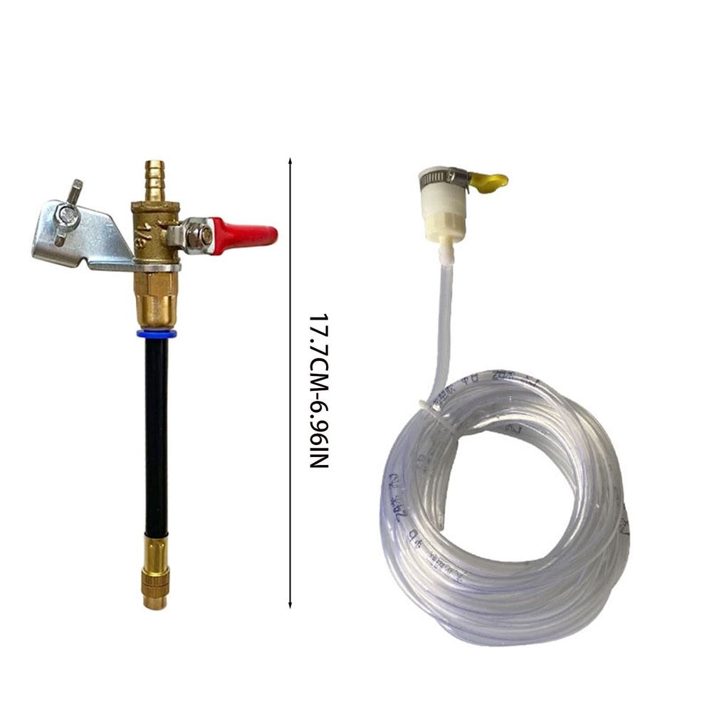 Water Spray Attachment for Angle Grinder – Misting System with 2 Spray Modes, Flexible Aluminum Tube, Rust-Proof Construction, Ideal for Tile Cutting and Surface Preparation,Black
