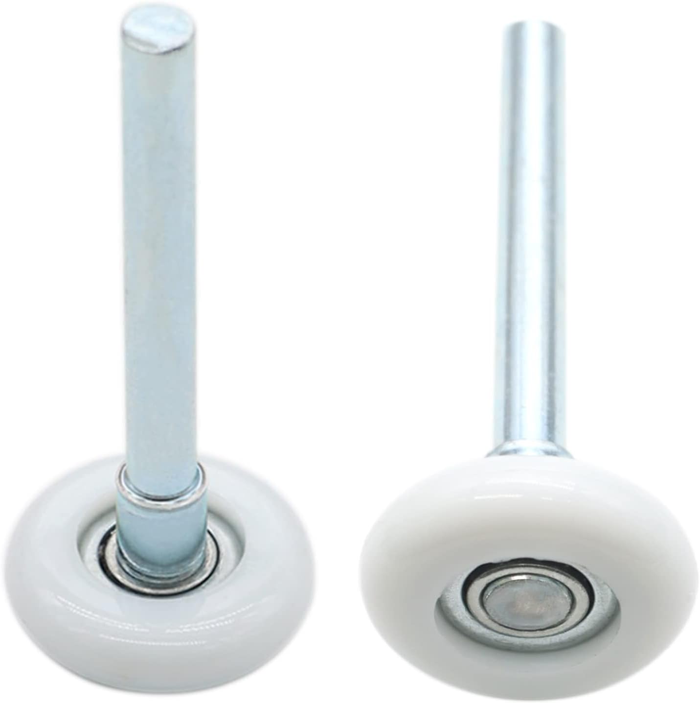 Garage Door Roller, White 1.8" Quiet Nylon Garage Door Wheels 4" Stem for Garage Track Replacement with Premium Sealed 11 Ball Bearing, 10 Packs โ image 6