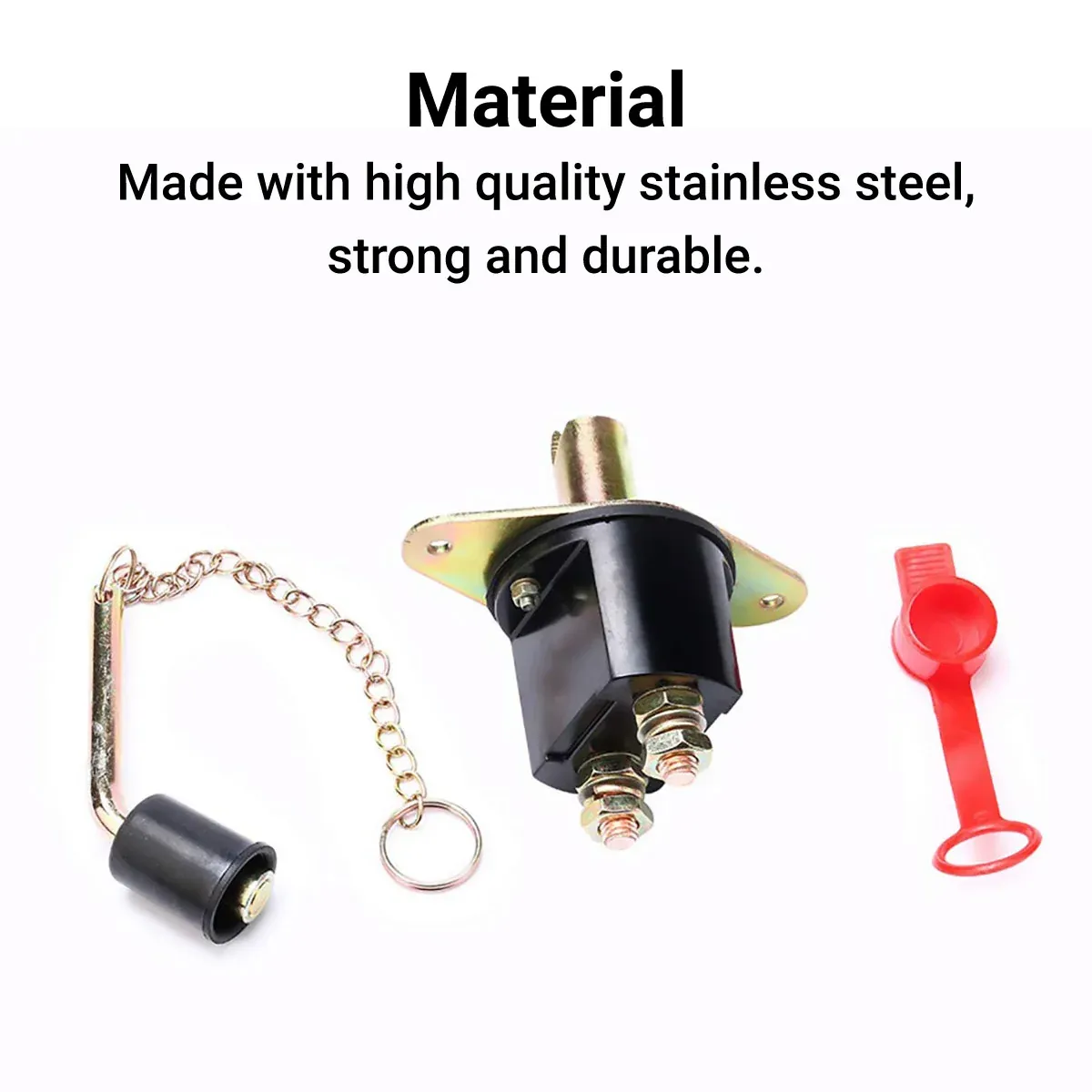 12/24V Heavy Duty Boat Car Battery Isolator Disconnect Cut off Power Kill Switch โ image 4