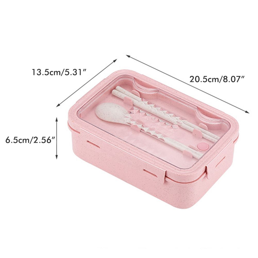 Lunch Boxes Bento Boxes Leakproof Lunch Boxes for Microwave Bento Lunch Boxes with 3 Compartments and Tableware โ image 4