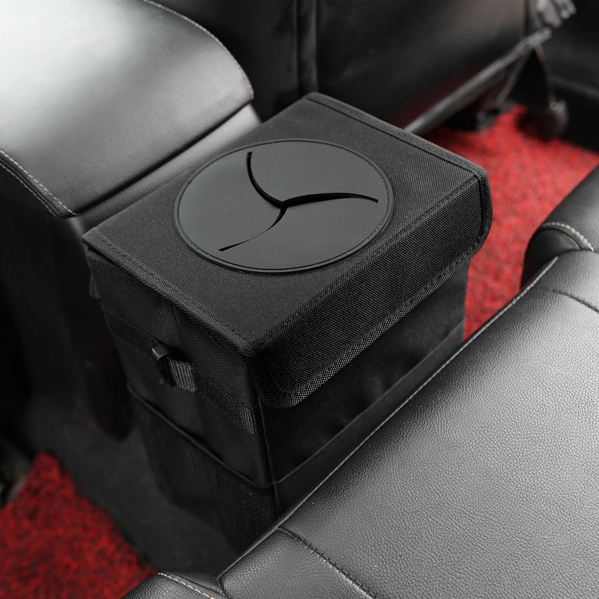 Car Trash Can - Car Seat Organizer - 6 L - Waterproof - Car Interior Accessories - Portable Vehicle Trash Can - Leak-Proof and Foldable Waste Bin - Extra — image 5