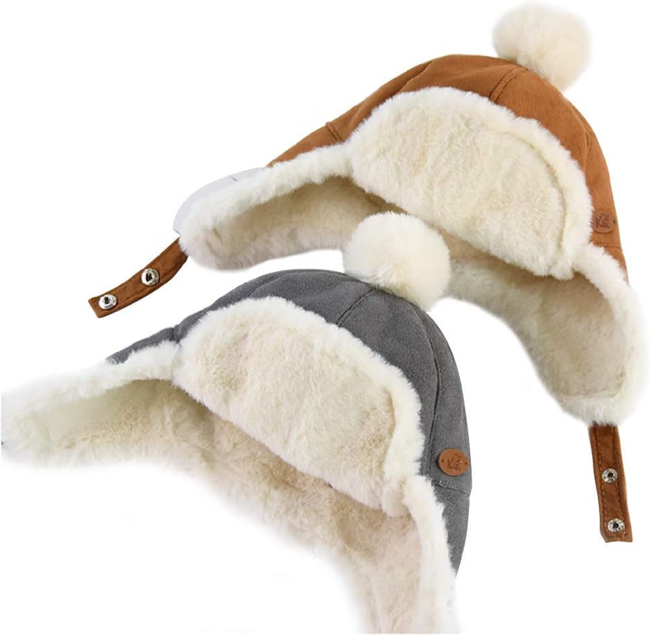 Baby Boys Hat Winter Fleece Cap for Toddlers Newborns 6 Months-2 Years Old — image 5