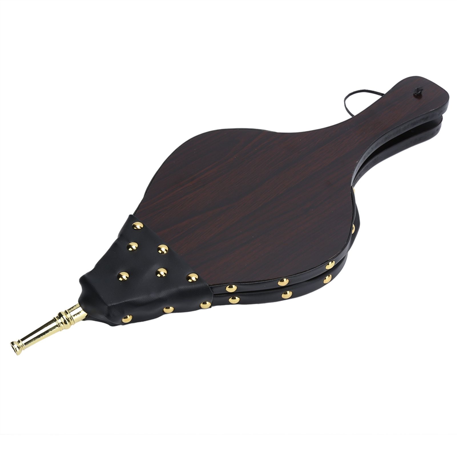 Manual Fireplace Bellows Wood Fire Blower Fireplace Tool for Outdoor Camping BBQ Picnic — image 2
