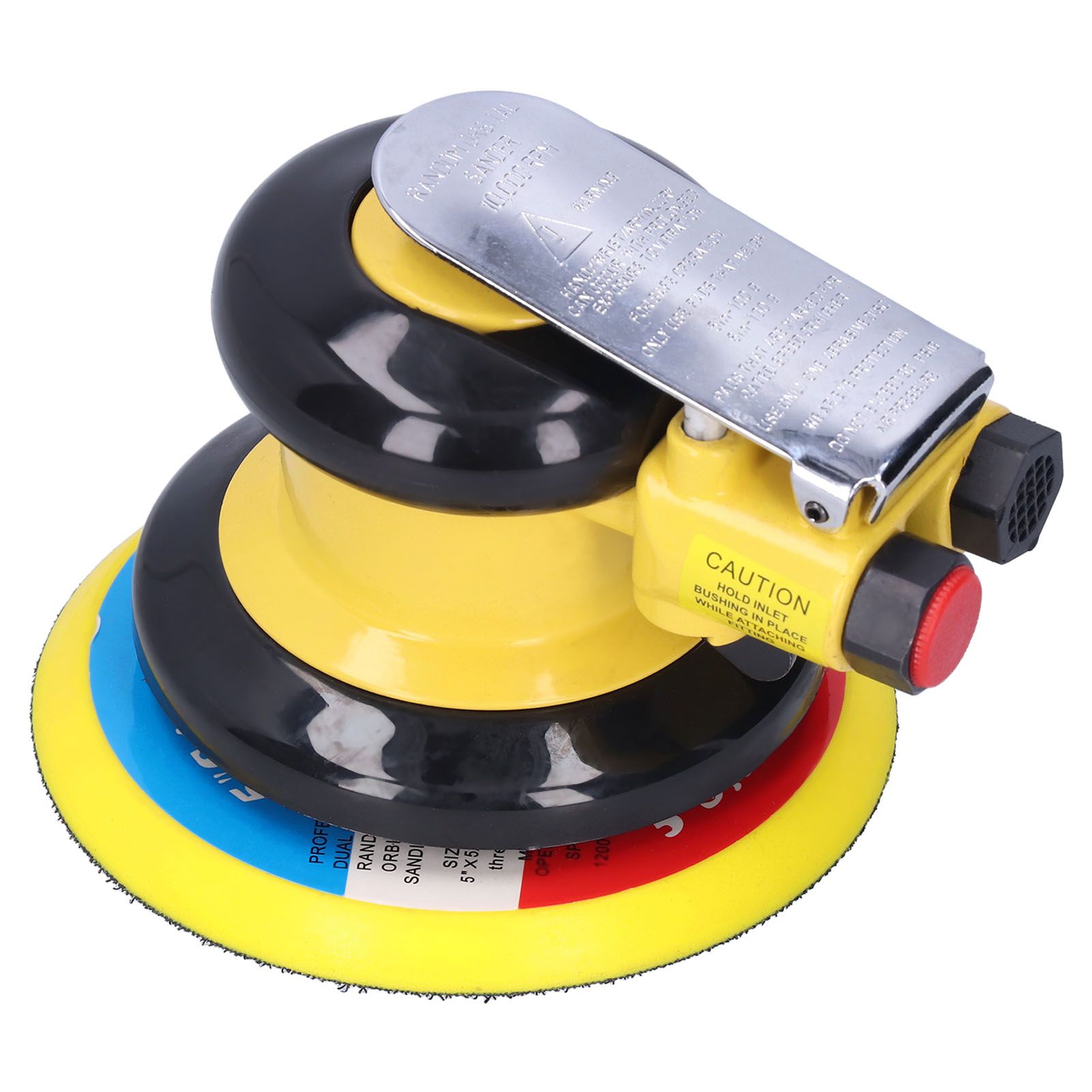 5in Pneumatic Polisher Air Sander 10000RPM Grinding Sanding Machine for Wood Metal Fiberglass — image 5