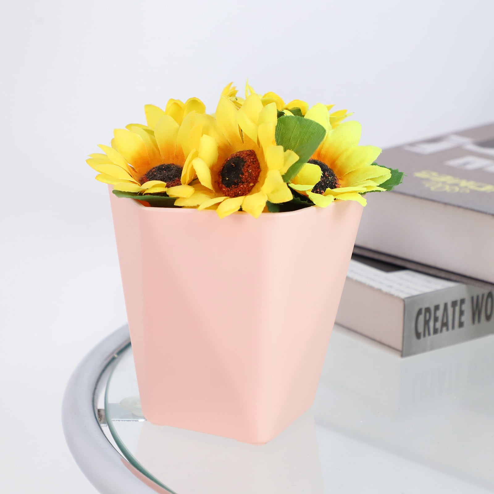 Flower Pots, Gardening Suppliesbalcony Household Plastic Flower Pot Resin Nordic Thicken Large Flower Pot, Suitable for Indoor and Outdoor Green Plant Planting — image 4