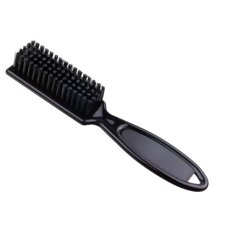 Fade Brush Comb Scissors Cleaning Brush Barber Shop Skin Fade Vintage Oil Head Shape Carving Cleaning Brush
