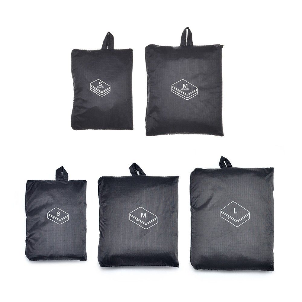 Travel Storage Hanging Bag Polyester Home BS8008 Black (Double layer) s number (about 26 x20x10cm)