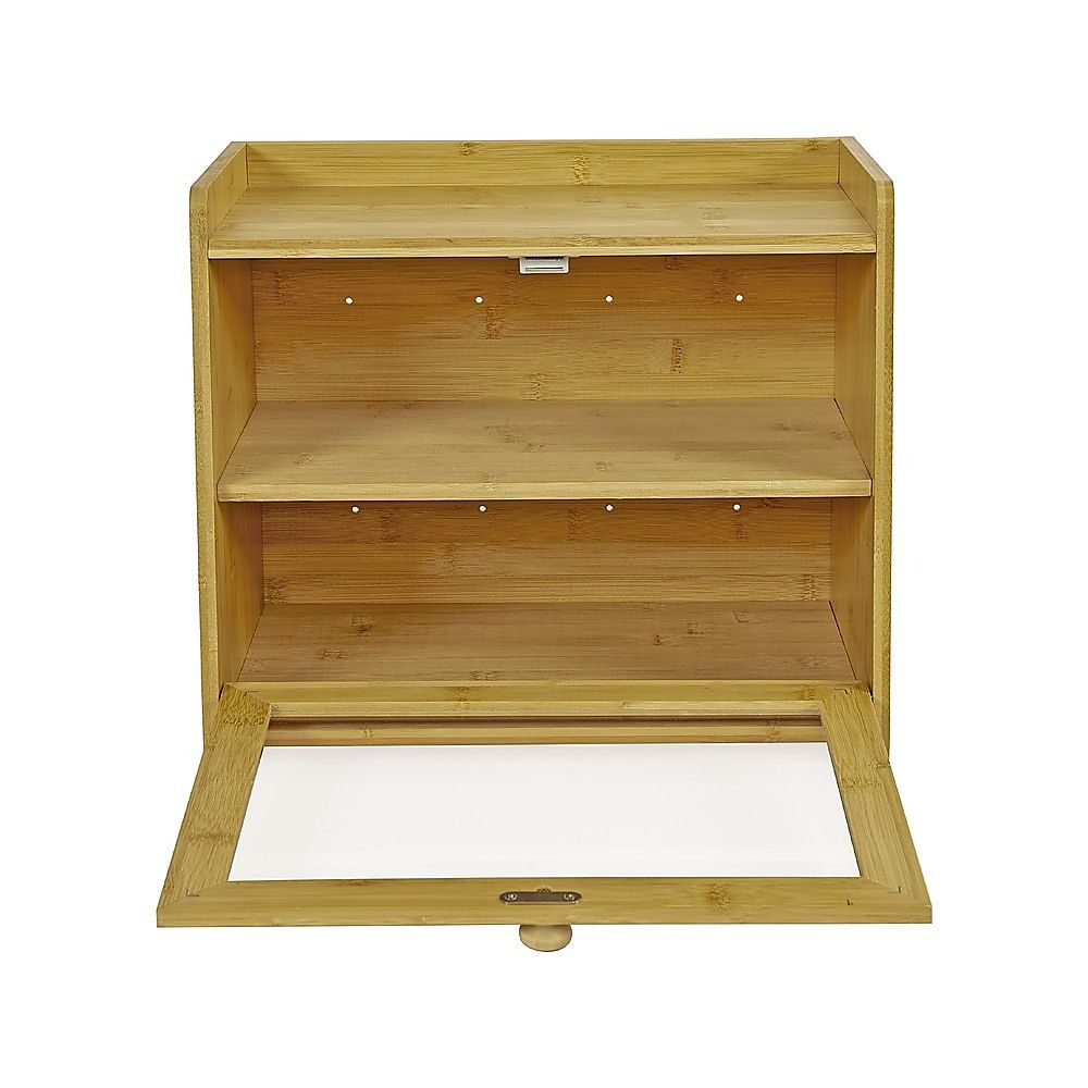 Enclosed Bread Box – Large Kitchen Countertop Bread Storage Container for Freshness & Organisation — image 5