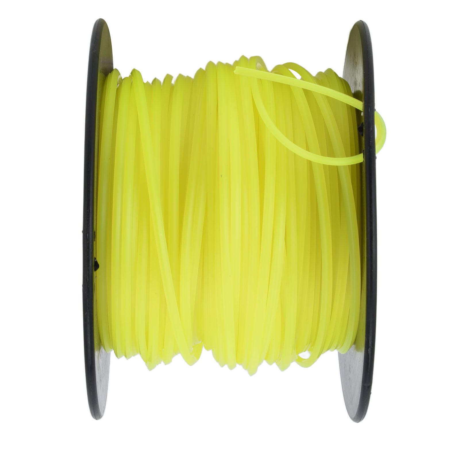 3mm String Trimmer Line Quadrate Grass Trimmer Line Lawn Mower Line for Husqvarna Yellow 70m / 229.7ft โ image 3