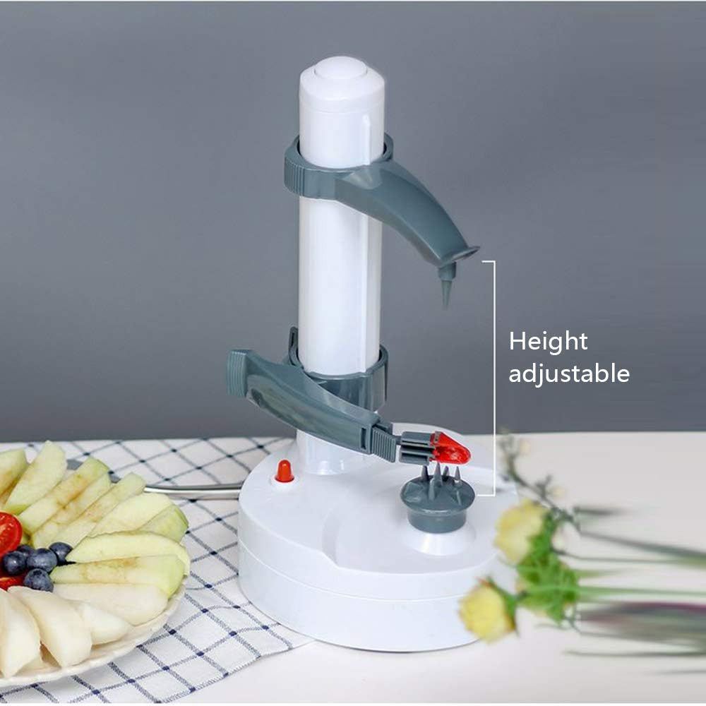 Electric Potato Peeler for Kitchen Vegetable Peelers for Zucchini Carrot Automatic Potato Peeler Electric Peeler Fruit Peeler for Apples Orange Mango — image 2