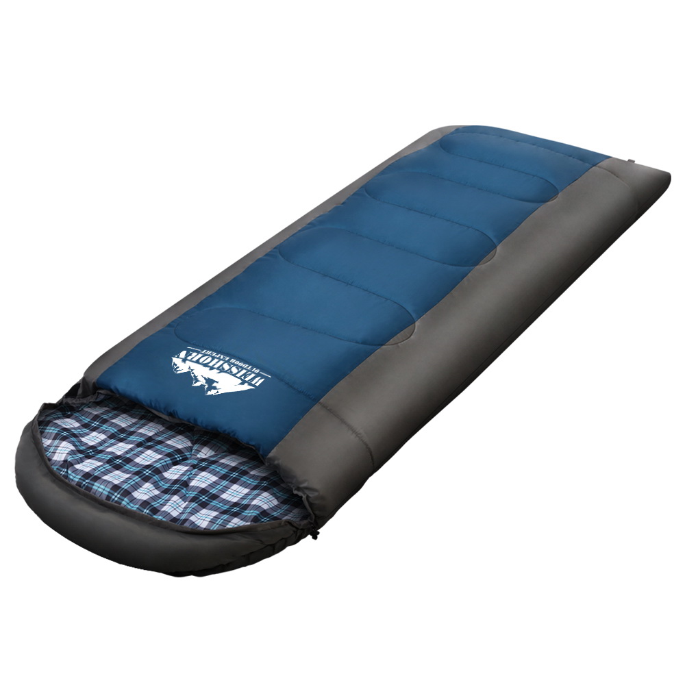 Weisshorn Sleeping Bag Single Thermal Camping Hiking Tent Blue -20°C — image 3