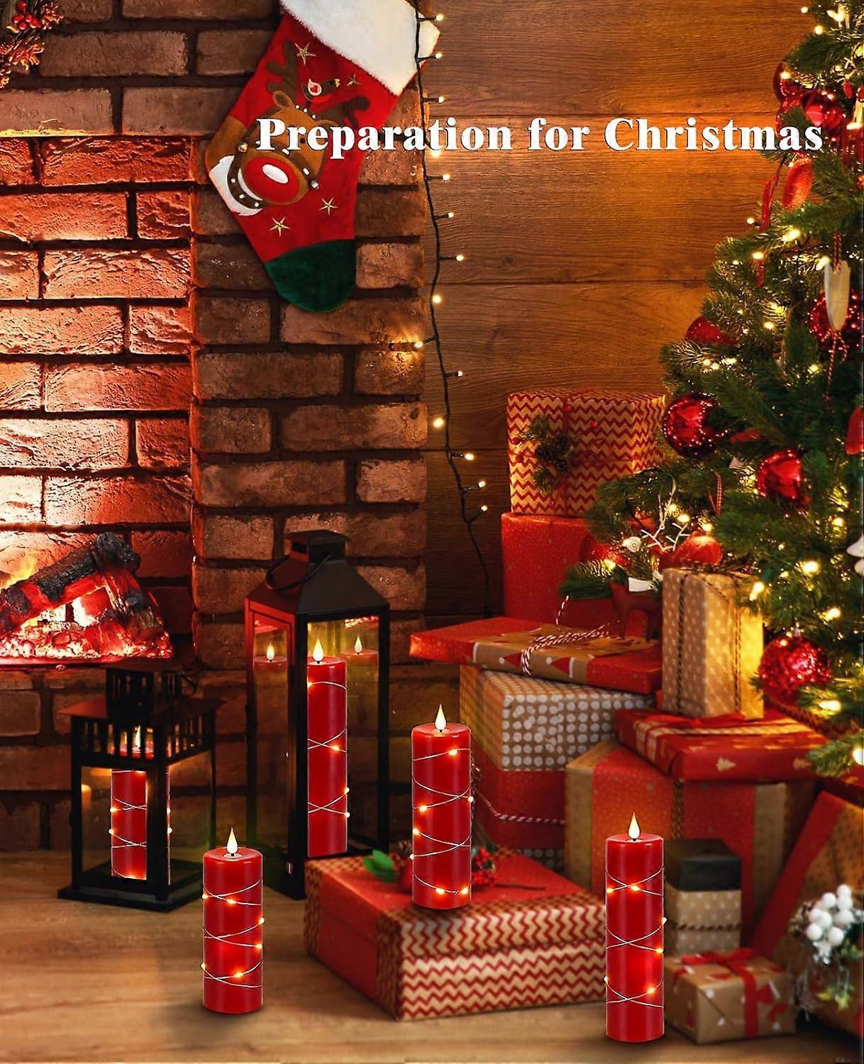 5 Pack LED String Lights with Remote, Star Clear Lights, Timer Function โ image 4