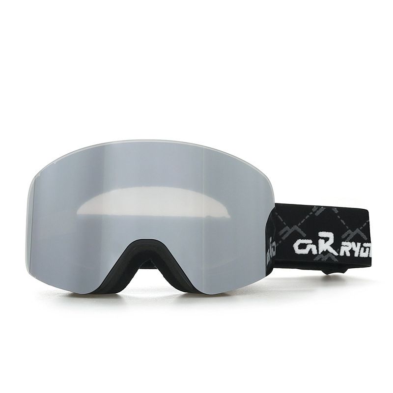 Kids Snow Goggles with Large Cylindrical Lens, Anti-Fog & UV Protection, Compatible with Prescription Glasses, for Outdoor Skiing and Mountaineering Adventures โ image 2