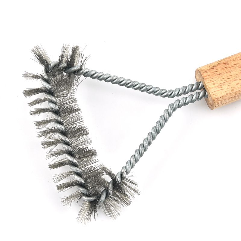 Grill Brush Bristle Free & Wire Combined BBQ Brush - Safe & Efficient Grill Cleaning Brush- Grill Cleaner Brush