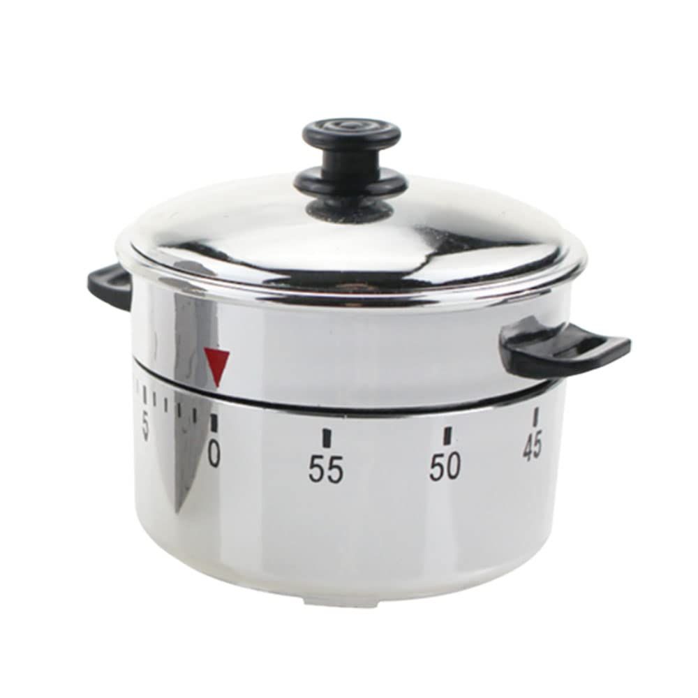 Kitchen Timer Pressure Cooker Shape Time Manager 60 Minute Wind Up Mechanical Timer for Home Kitchen Cooking Baking