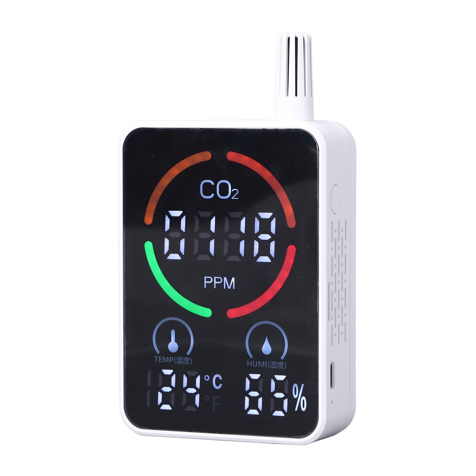 Air Quality Monitor Digital CO2 Meter Carbon Dioxide Detector Portable Temperature Humidity Tester โ image 5