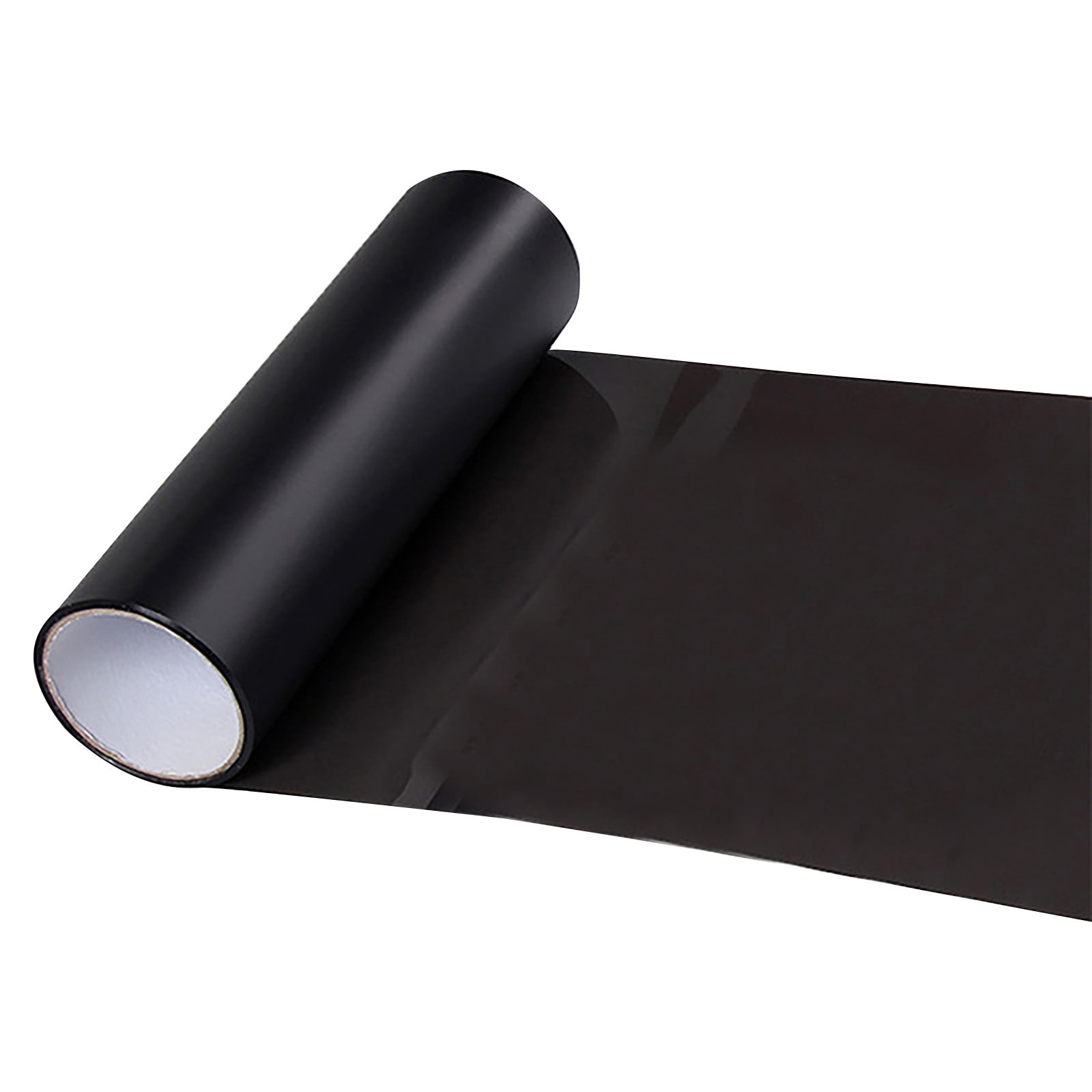 Car Headlight Color Change Film,Translucent PVC Light Sticker with Strong Adhesion,Easy Application & Bubble-Free Removal,DIY, Black, 30 x 100 cm