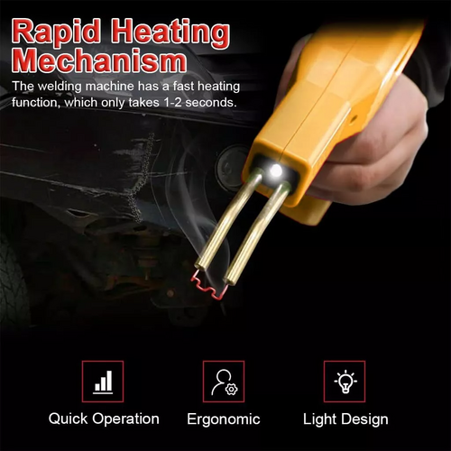 200W Plastic Welder Garage Tool Hot Staplers Cracke Bumper Repair Weld Machine — image 4